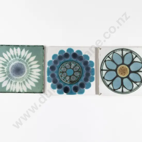 Three H & R Johnson Tiles
