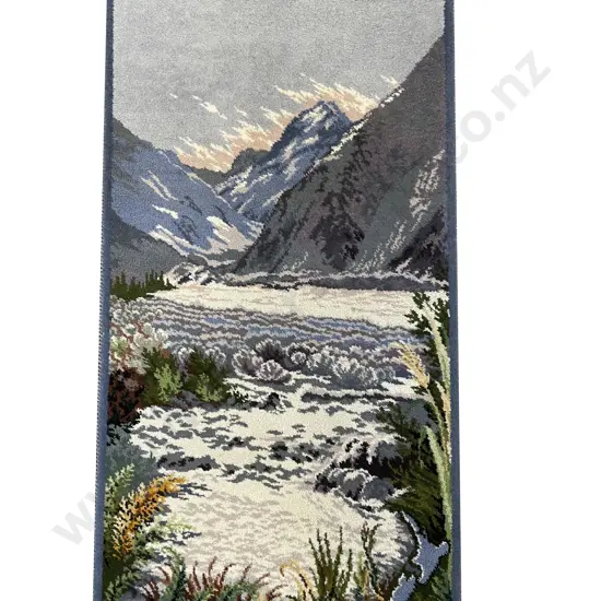 Feltex Souvenir Rug Mt Cook