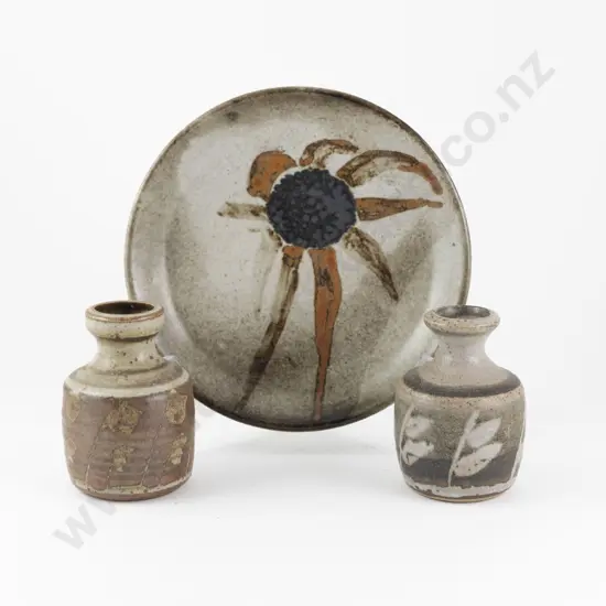 Two Lawrence Ewing Posy Vases