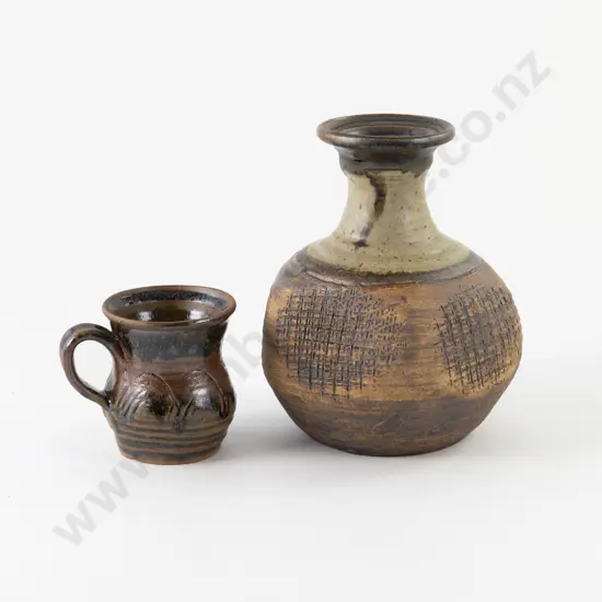 Wilf and Janet Wright Vase and Mug