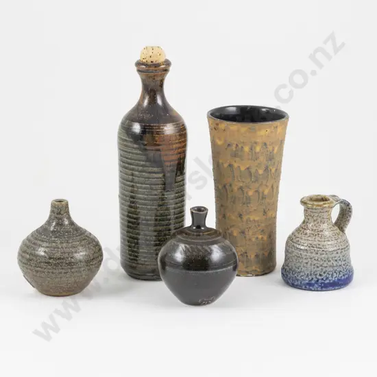 Katherine Smyth Spill Vase & 4 Others