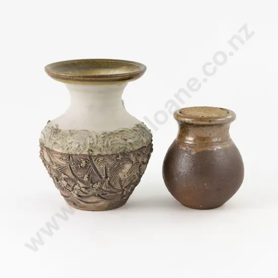 Janet Wright Vase and Peter Alger Pot