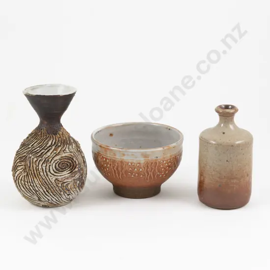 Three Pieces NZ Pottery
