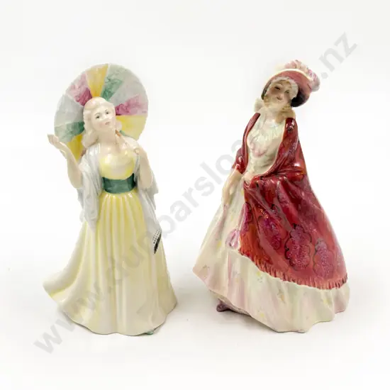 Three Royal Doulton Figures (with faults)