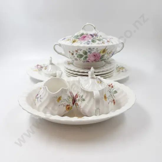 Small Amount RD Arcadia Pattern Dinner China