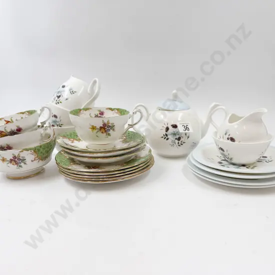 Foley "Lorraine" Breakfast Set and Paragon China