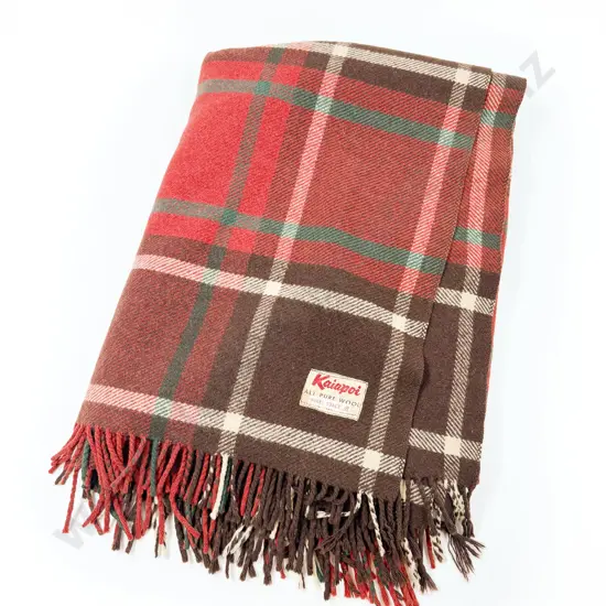 Kaiapoi Pure Wool Travel Blanket