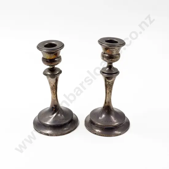 Pair of S/S Candlesticks