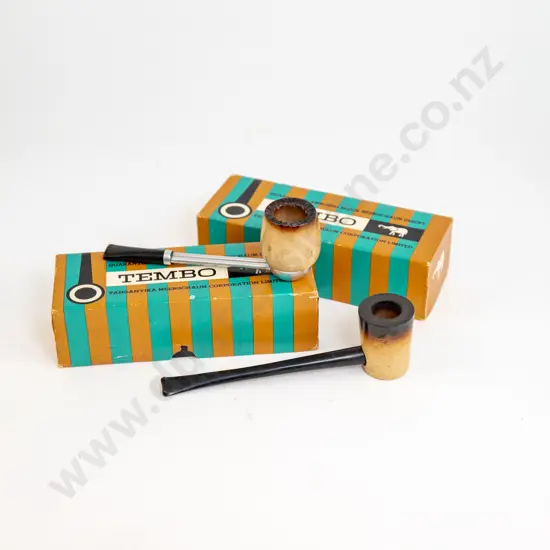 Two Meerschaum Pipes From India