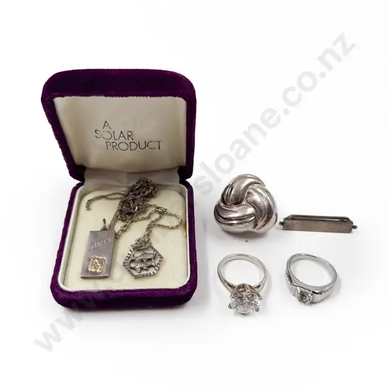 Small Quantity of Assorted S/S Jewellery etc