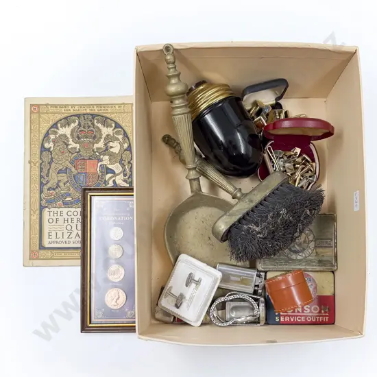 Quantity of Assorted Vintage incl Cufflinks Wrist Watches etc