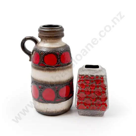 Three Pieces of Assorted German Pottery