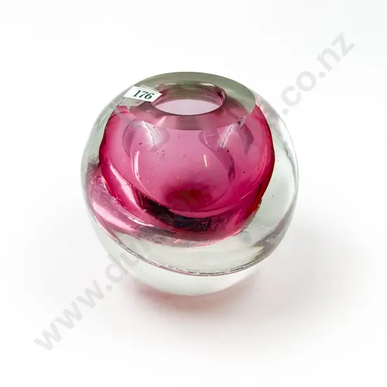 Large Heavy Murano Vase (A/F)