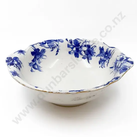 Royal Doulton Blue & White Wash Basin
