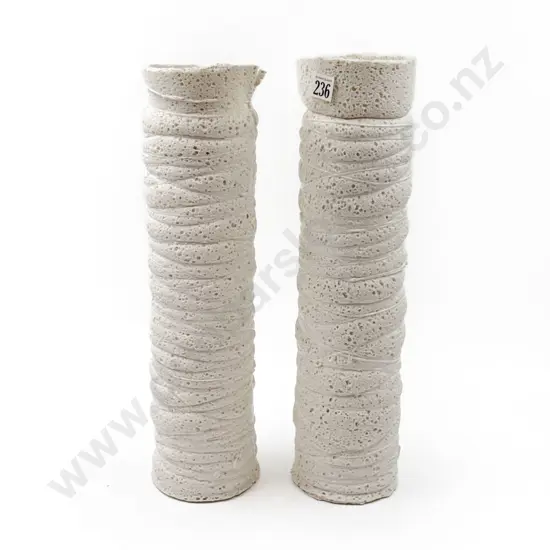 Pair S.R. Bridges Porcelain Vases