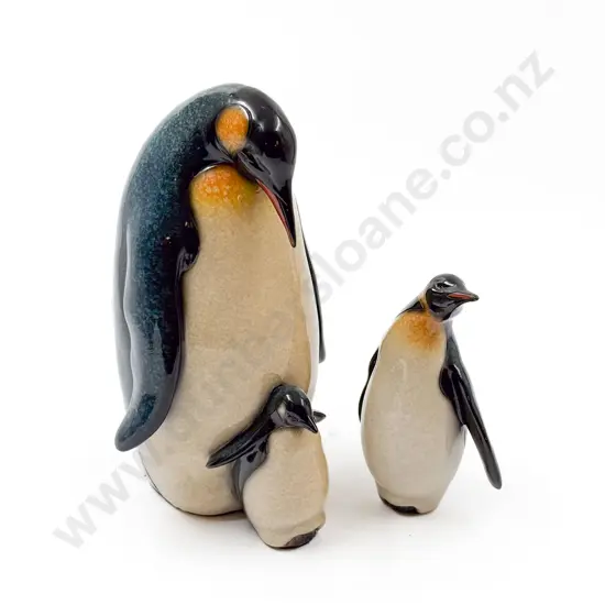 Two Penguin Figures