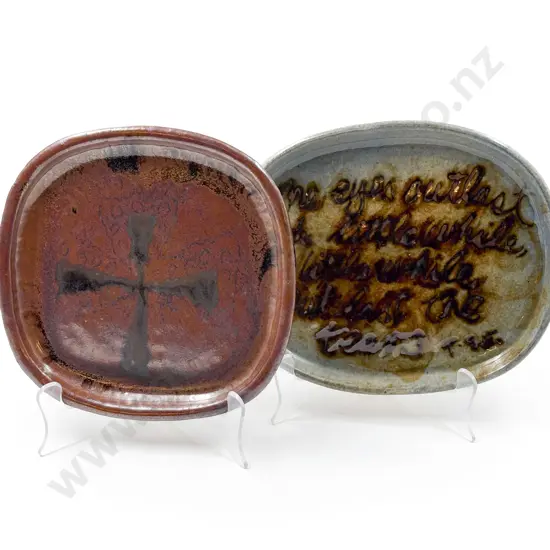 Two Paul Wotherspoon Serving Plates