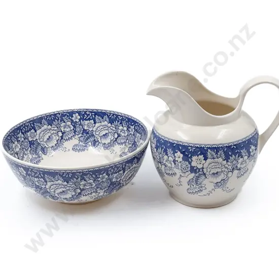 Mason's Crabtree & Evelyn Bowl & Ewer