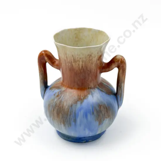 Empire Ware Two Handled Vase