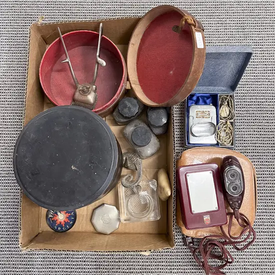 Two Collars Boxes & Assorted