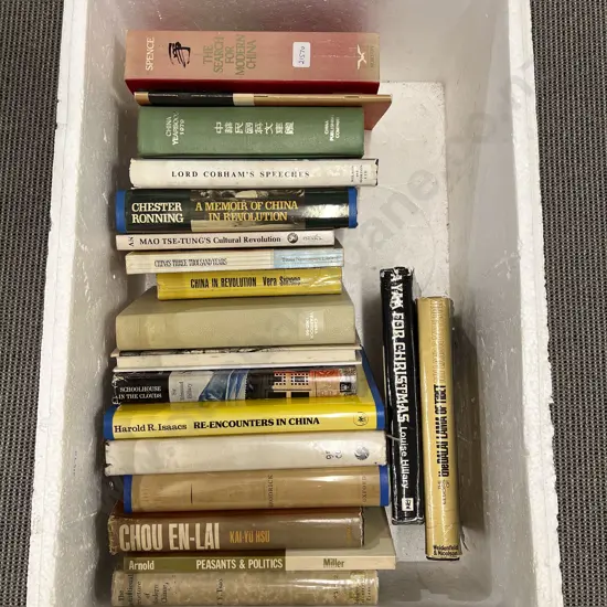 Box of Assorted Books