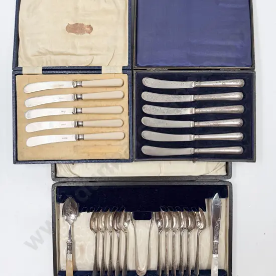 Three Boxed Cutlery Sets