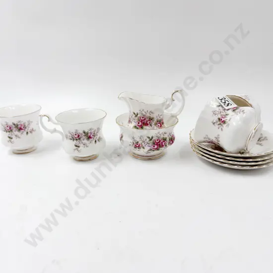 Small Quantity of Royal Albert "Tea Rose" Tea China