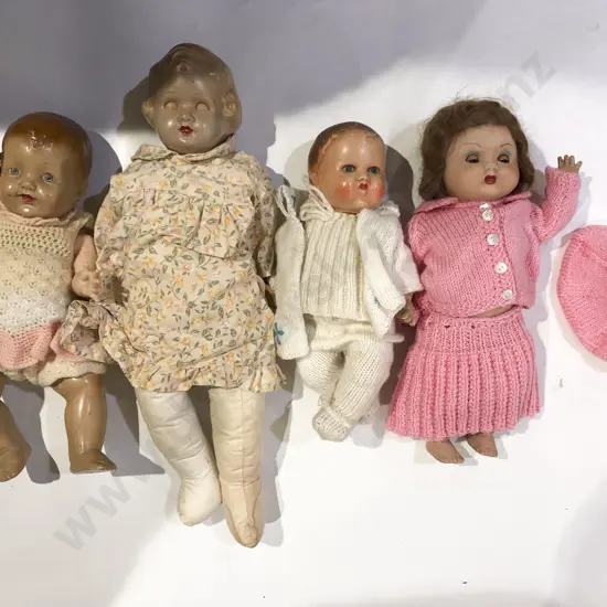 Vintage Composition Character Dolls