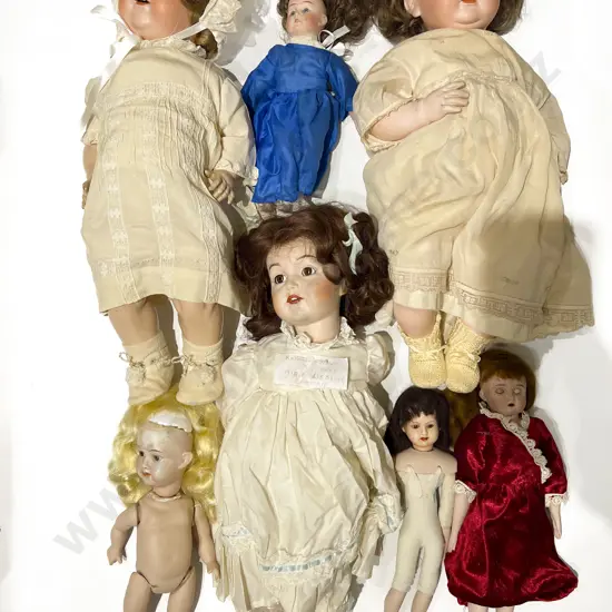 Qty of Antique Dolls