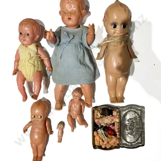 Qty of Antique Dolls