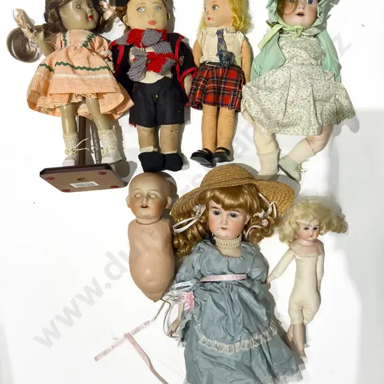 Qty of Antique Dolls