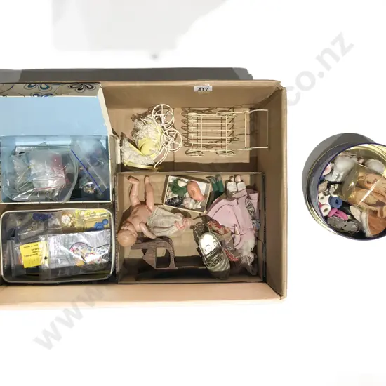 Assorted Dolls House Gear Beads Shoes & Assorted