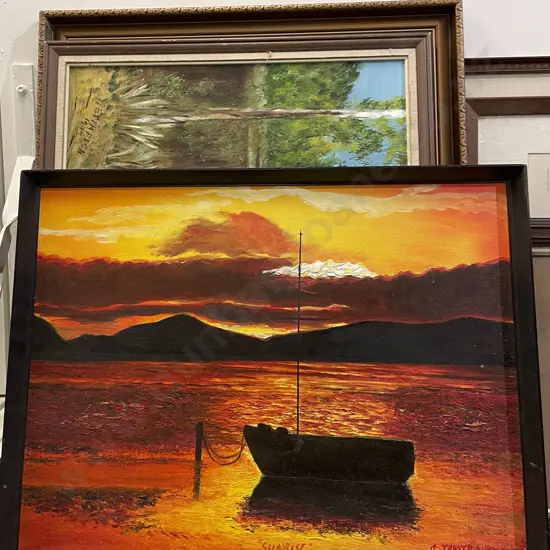 Three Assorted Landscape Paintings