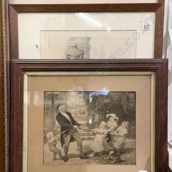 Three Assorted Framed Works