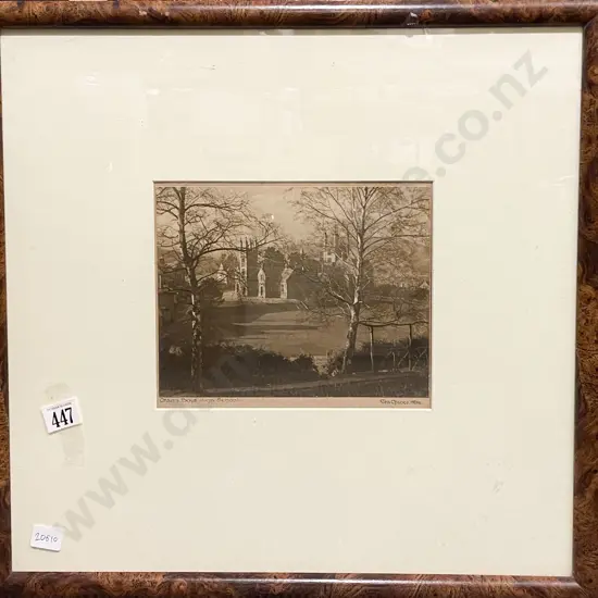 George Chance - Otago Boys High School - Silver Gelatin Print