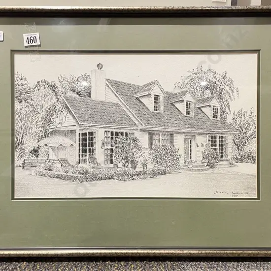 Ivan Cowie - Two House Drawings
