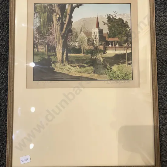 Hand Coloured Photograph - A Peaceful Haven