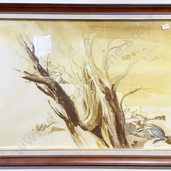 John Castle - Pen and Wash on Paper