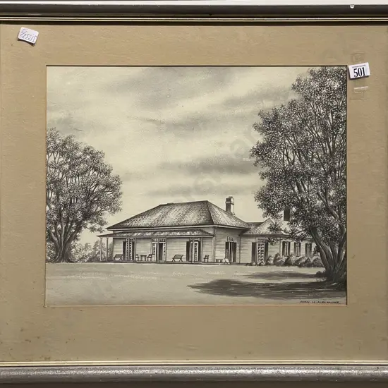 John Hood Alexander (1916 - 1975) - A House