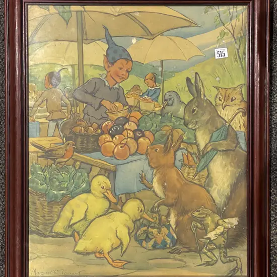 Margaret W. Tarrant - Vintage Story Book Print