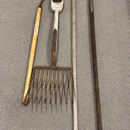 Four Assorted Vintage Garden Tools