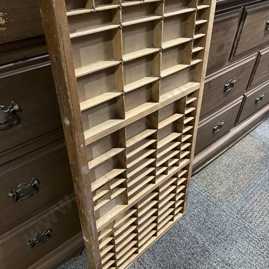 Vintage Printers Tray