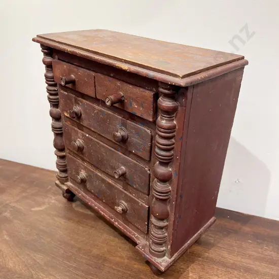 Vintage Small Apprentice Chest of Drawers