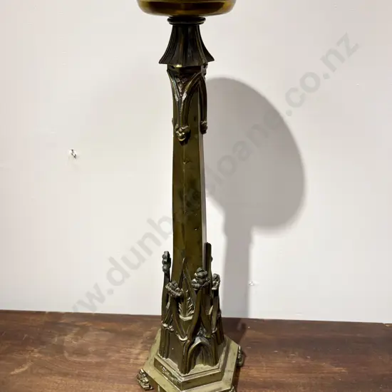 Heavy Brass Ecclesiastical Occasional Stand
