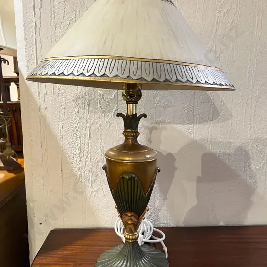 Decorative Table Lamp & Matching Shade