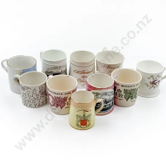 Quantity of Assorted Comm. China Mugs incl Masons