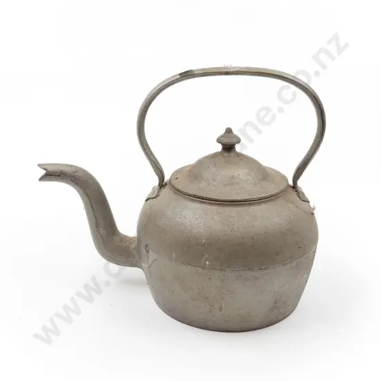 Vintage Cast Metal Teapot