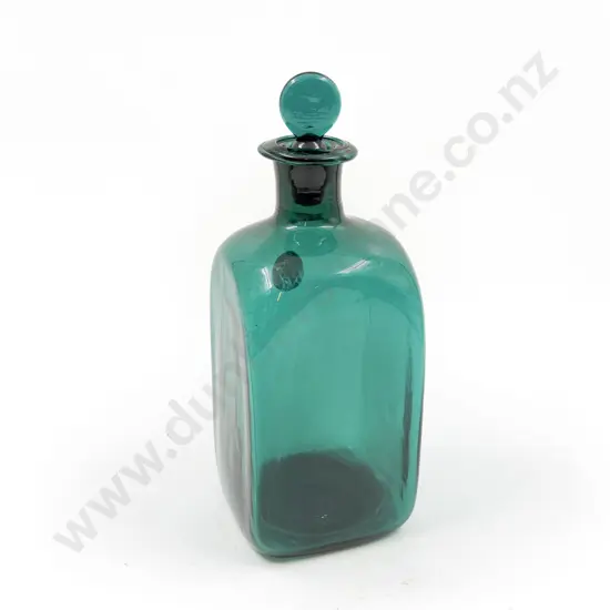 Blue Glass Decanter