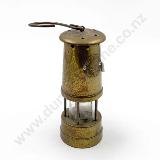 Repro Brass Miners Lamp