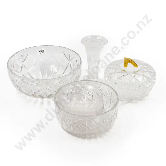 Various Crystal & Glassware